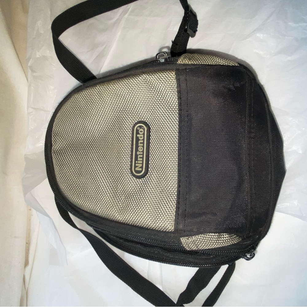 Nintendo Black and Gray bag